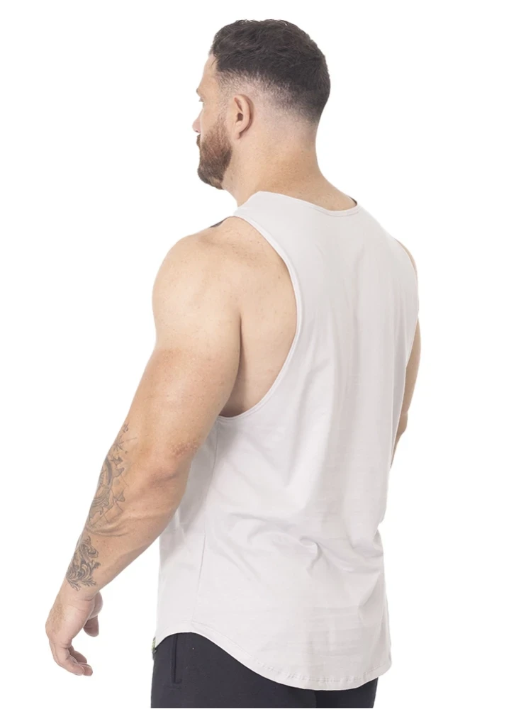 Regata Crown Tank Viciado no Pump  Cinza 