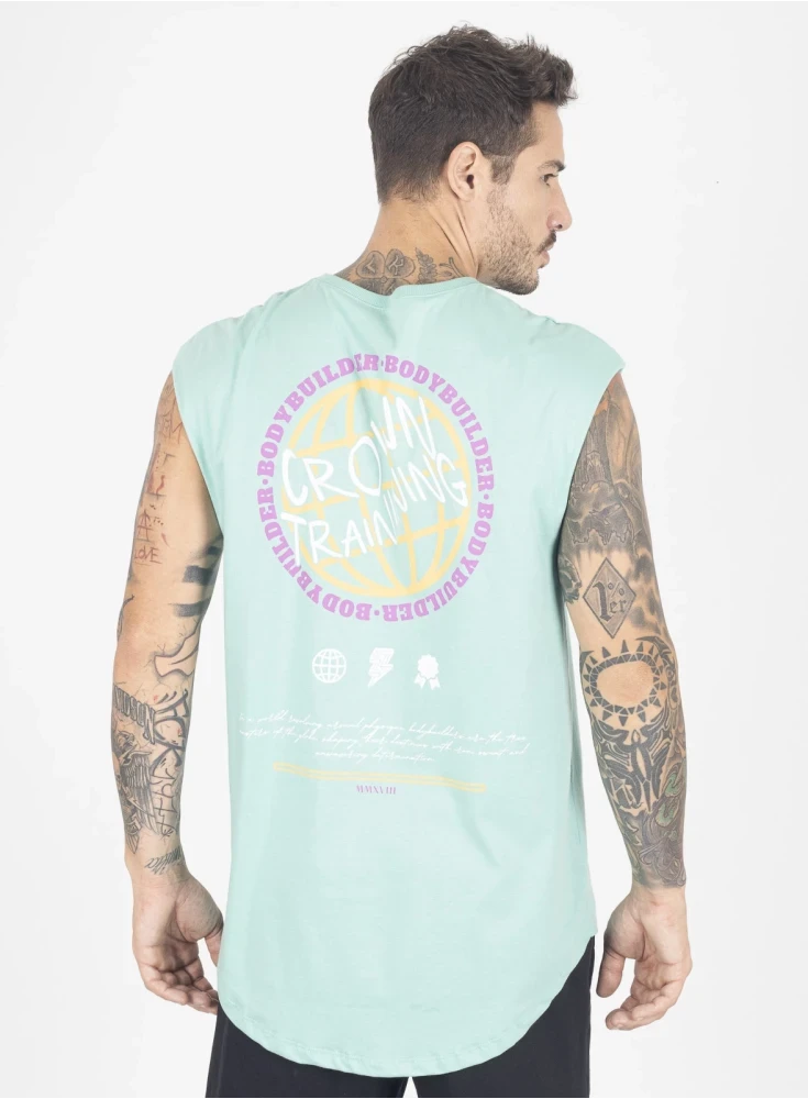 Regata Crown Japonesa Globe  Verde Claro 