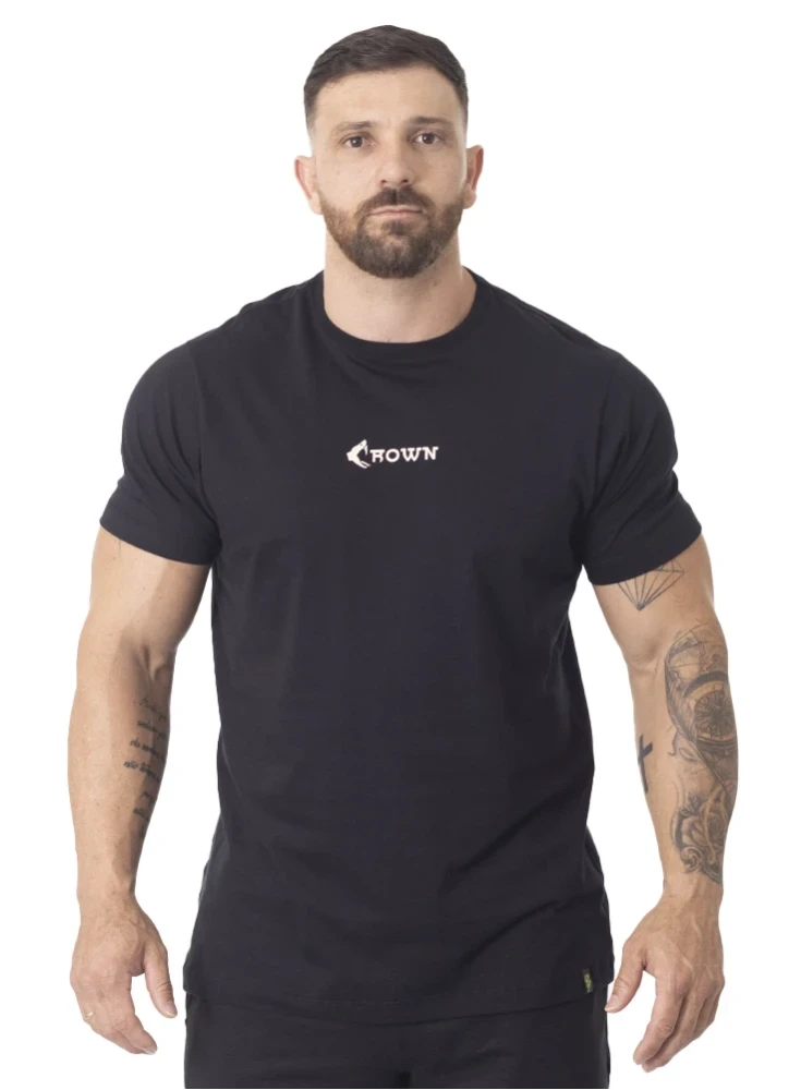 Camiseta Crown Training  Cobra  Preto 