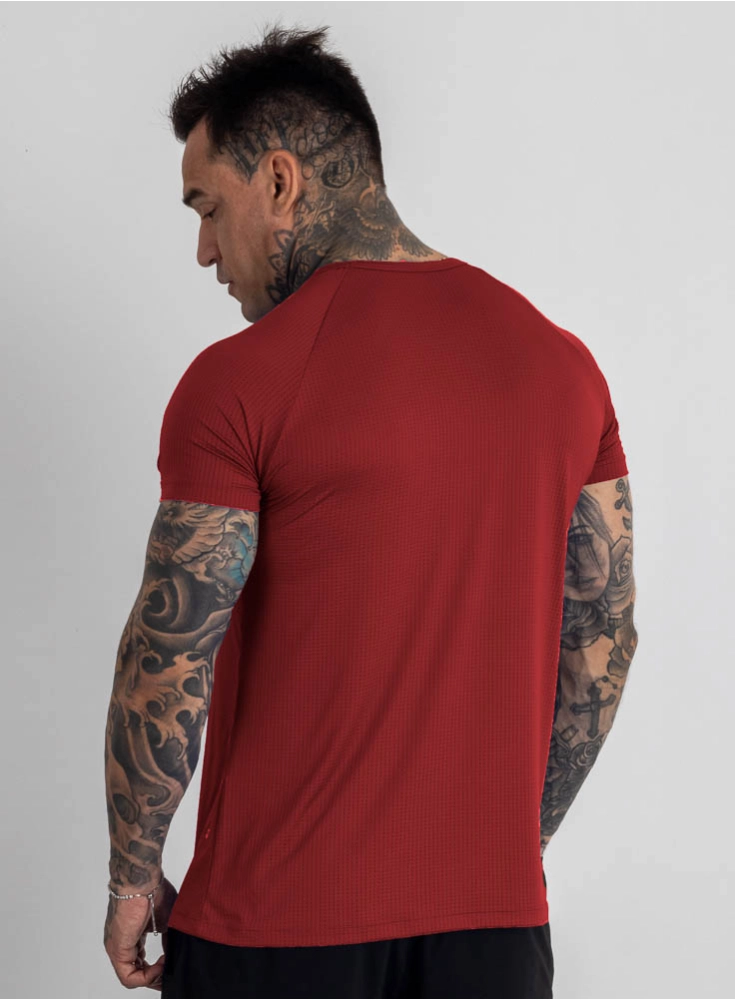 Camiseta Crown Dry Fit Confort Neutral Vermelha Camiseta Crown Dry Fit Confort Neutral Vermelha