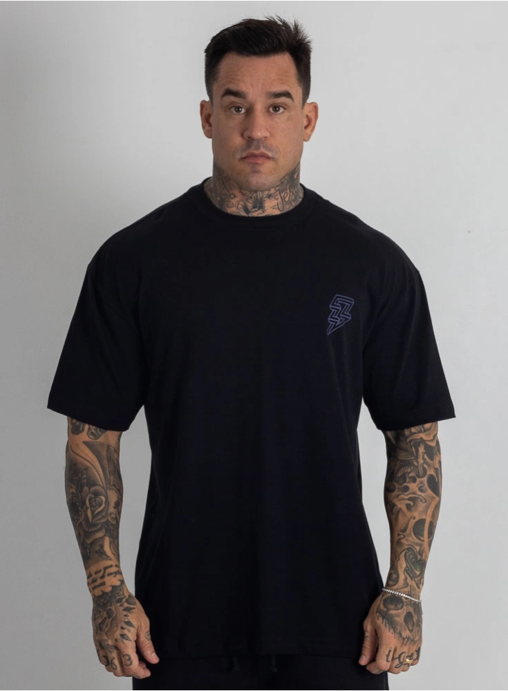 Camiseta Oversized Monster Kraken Preta Camiseta Oversized Monster Kraken Preta