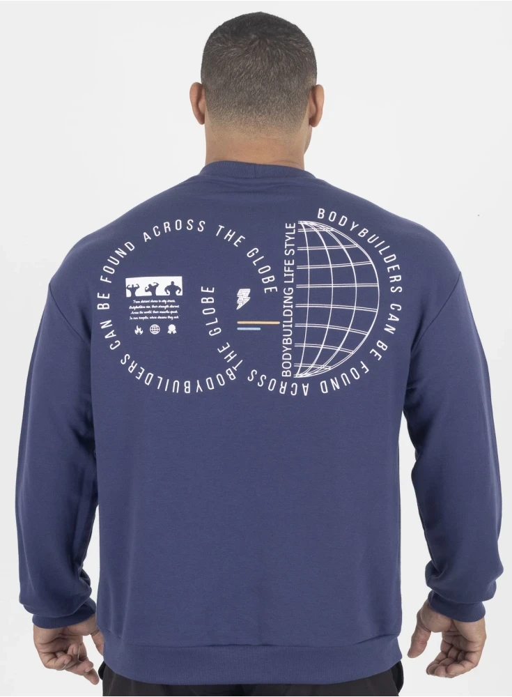 Moletom Crown Oversized World