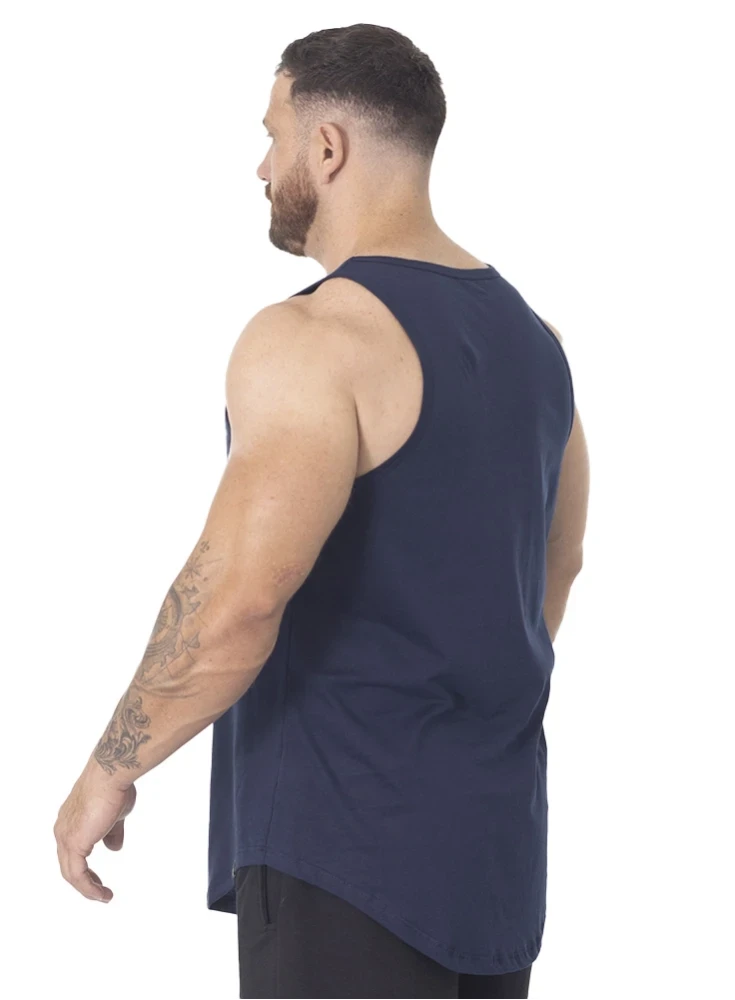 Regata Crown Training Long Trust  Azul Marinho 