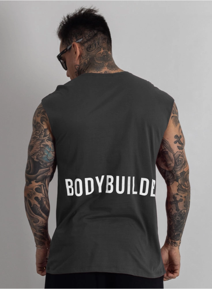 Regata Crown Japonesa Reta Bodybuilder Grafite