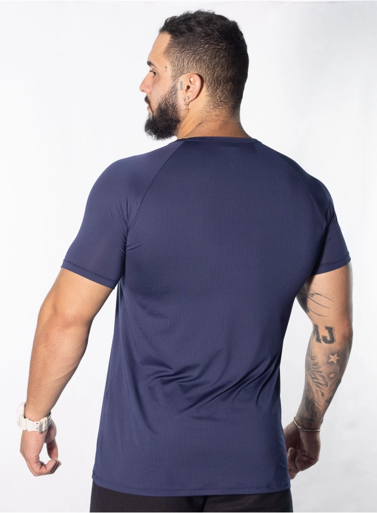 Camiseta  Crown Dry Fit Ice Marinho