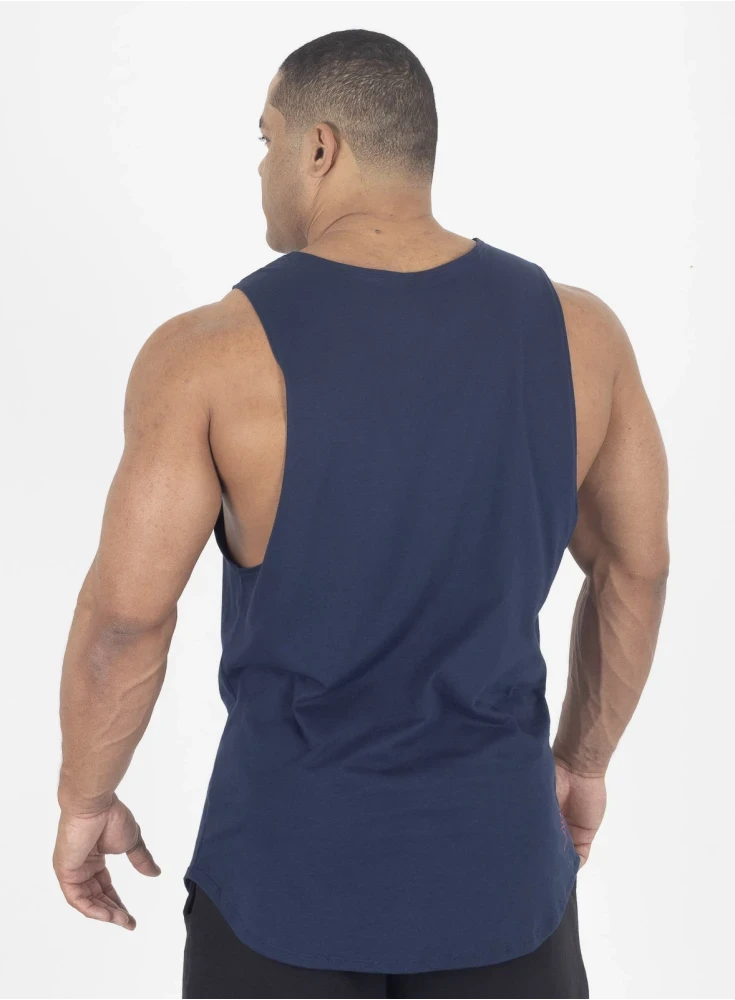Regata Crown Tank Bubble  Azul Marinho 