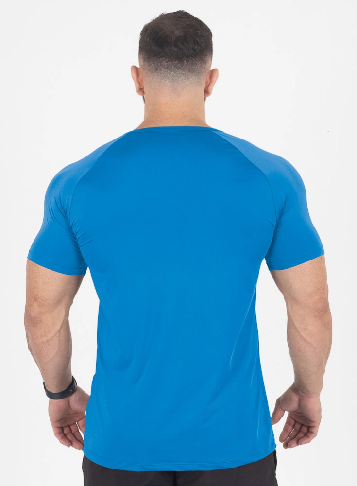 Camiseta Crown Dry Fit Lisa Azul
