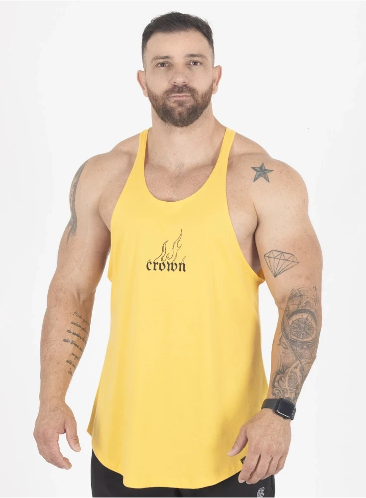 Regata Cavada Crown Fire  Amarelo  