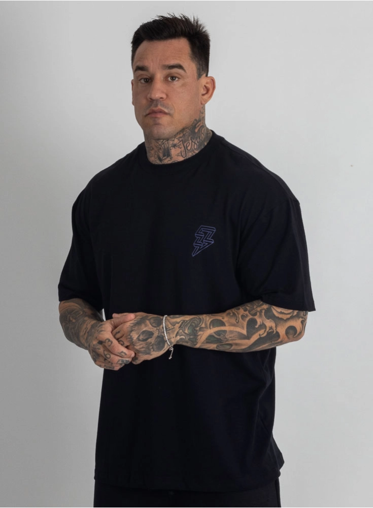 Camiseta Oversized Monster Kraken Preta Camiseta Oversized Monster Kraken Preta