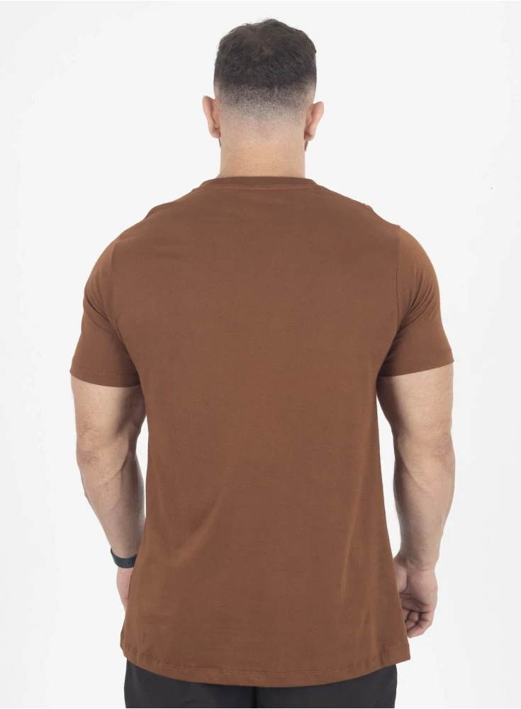 Camiseta Crown Training Bubble  Marrom 