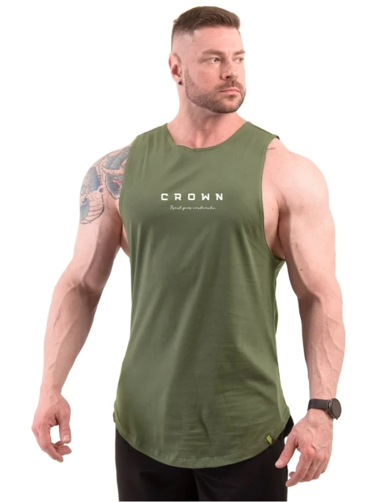 Regata Crown Tank Trust Verde Militar Regata Crown Tank Trust Verde Militar