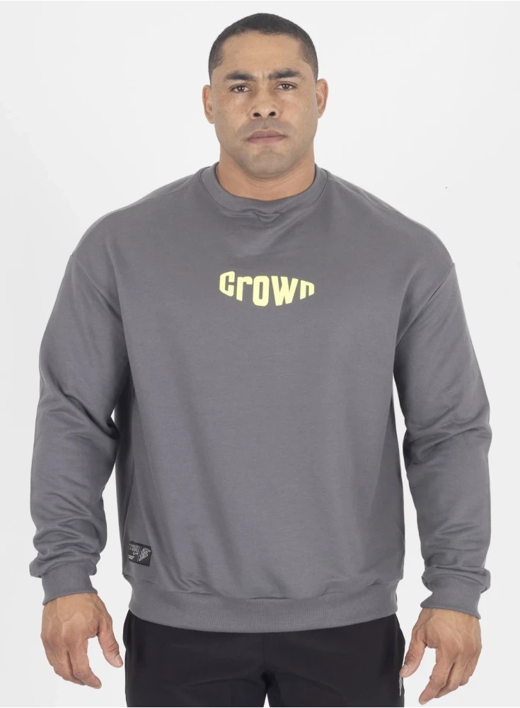 Moletom Oversized Crown Training Bubble