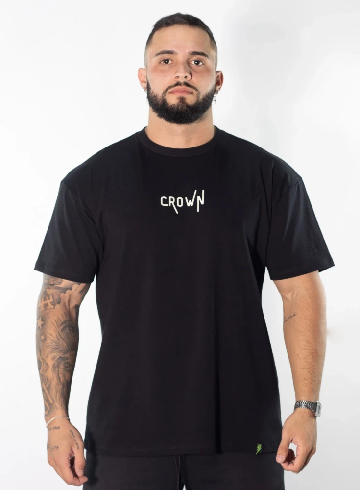 Camiseta Oversized Preta