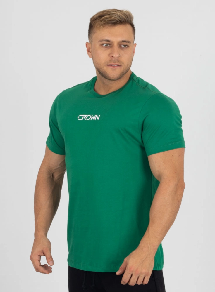Camiseta Crown Training HardLine Verde Bandeira 