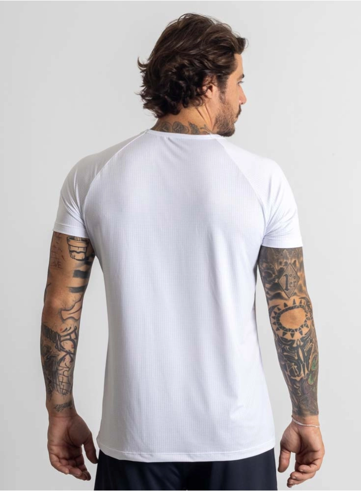 Camiseta Crown Dry Fit ice Elemental Branca