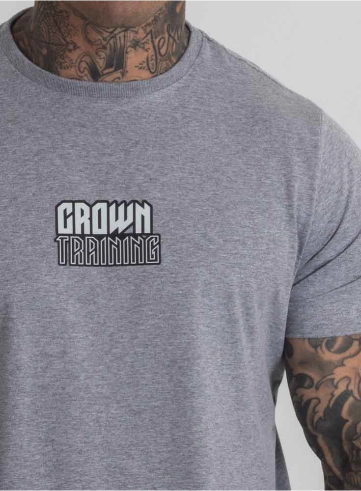 Camiseta Crown Training Base Mescla Camiseta Crown Training Base Mescla