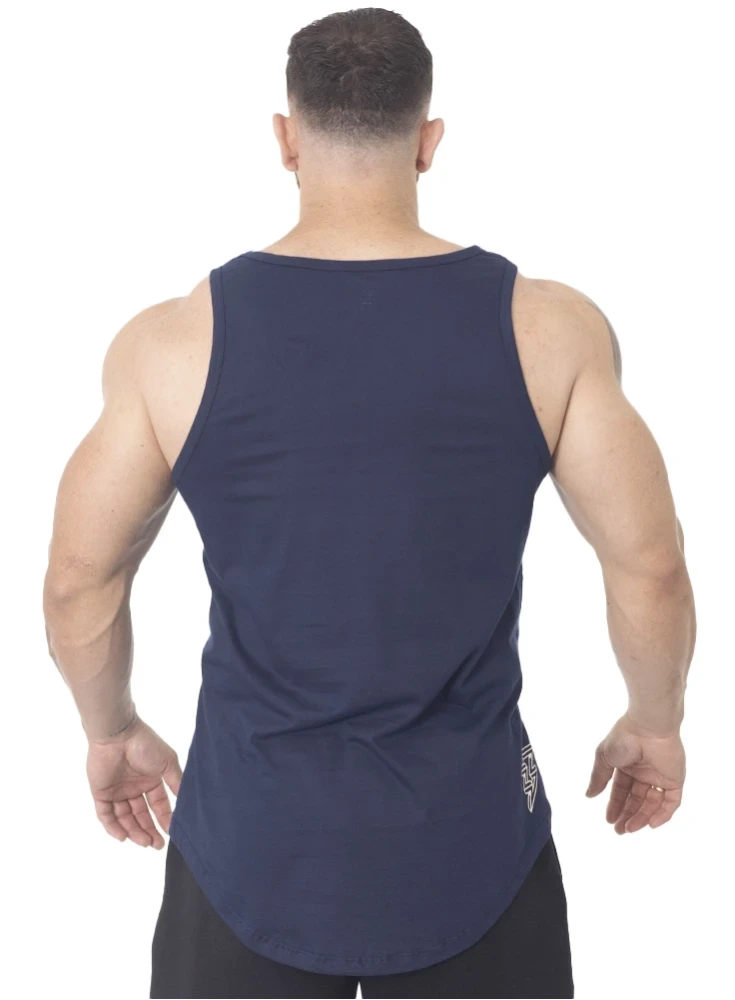 Regata Crown Training Long Trust  Azul Marinho 