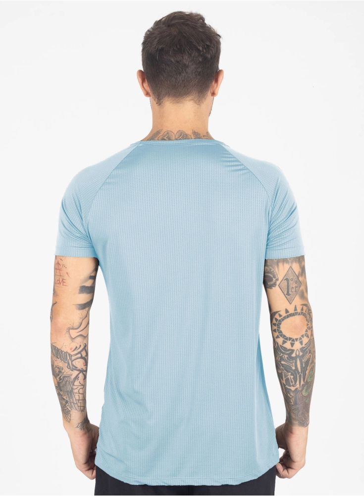 Camiseta Crown Dry Fit ice Classic Azul Bebê