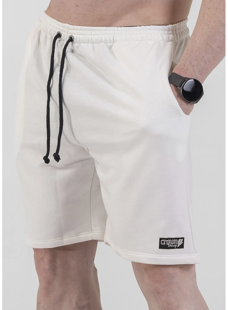 Bermuda Crown Moletom Off white