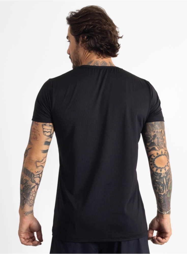 Camiseta Crown Polytech Bonerage Preta