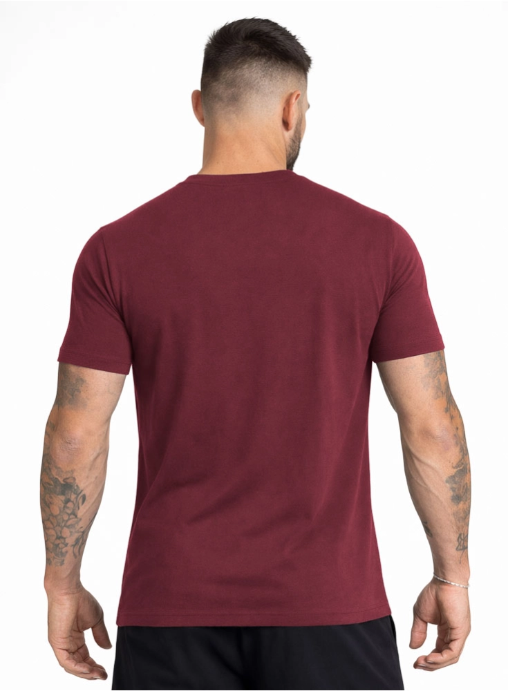 Camiseta Crown Tech Modal Bordô Camiseta Crown Tech Modal Bordô