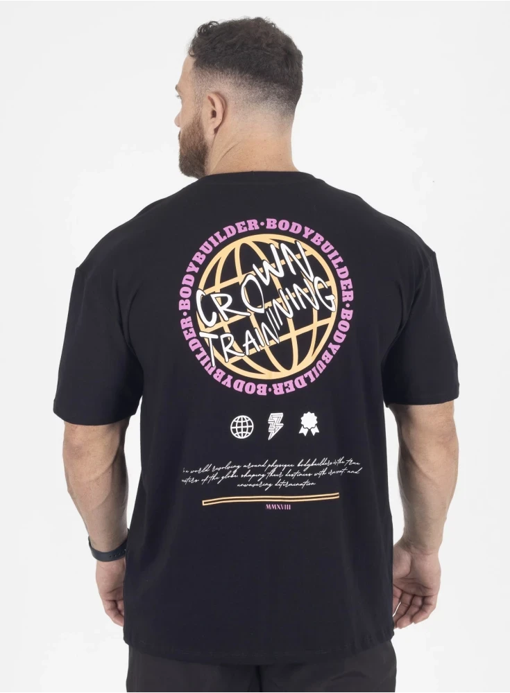 Camiseta Oversized Globe