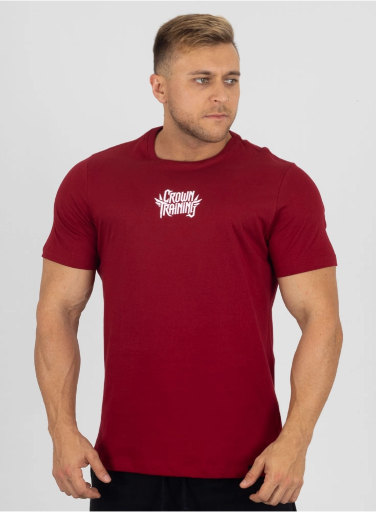 Camiseta Crown Training Legacy Bordô