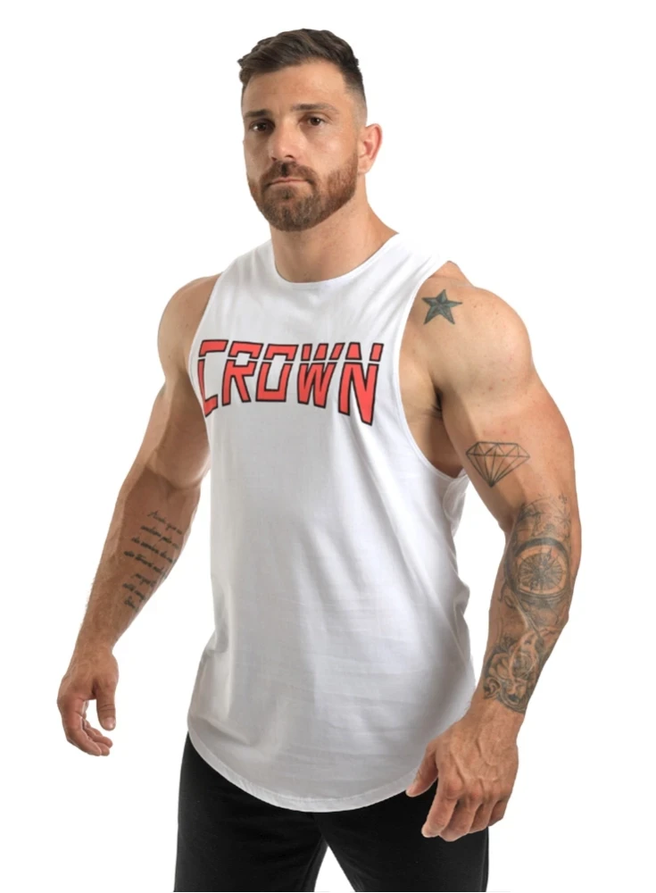 Regata Crown Tank Sport Branca