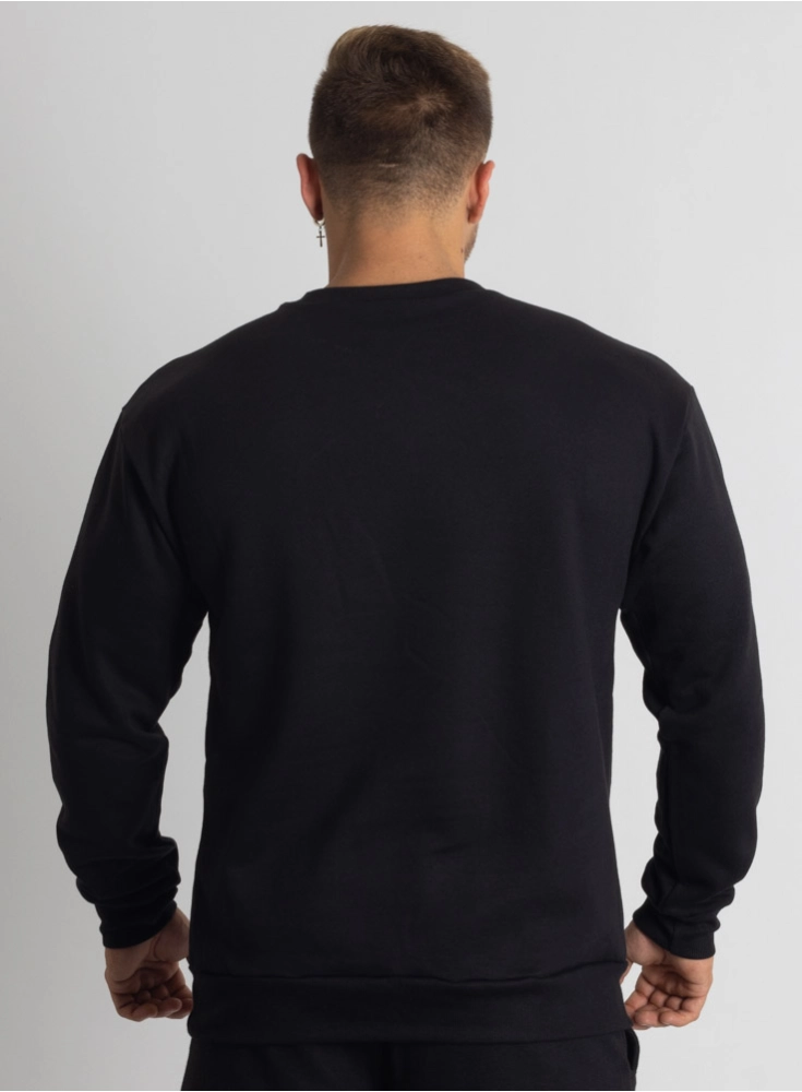 Moletom Crown Viciado Preto