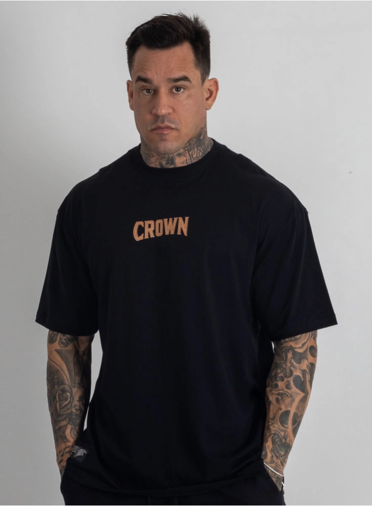 Camiseta Oversized Monster Observer Preta Camiseta Oversized Monster Observer Preta