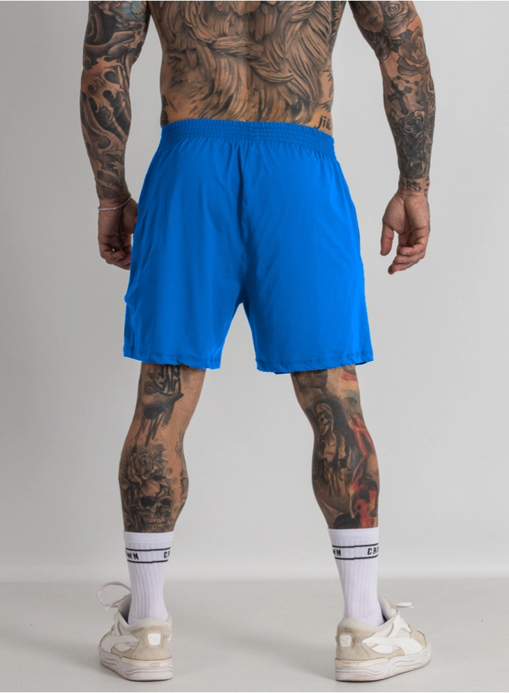 Bermuda Crown Poliamida Curta Azul Matisse