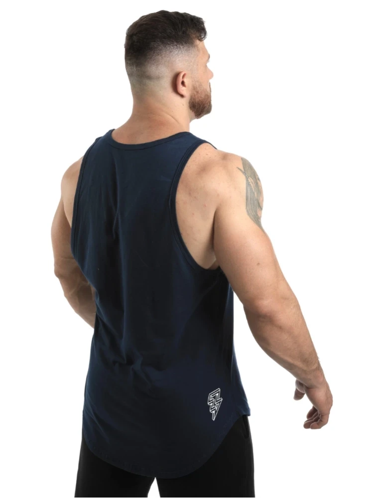Regata Masculina Azul Marinho Old School Crown Training