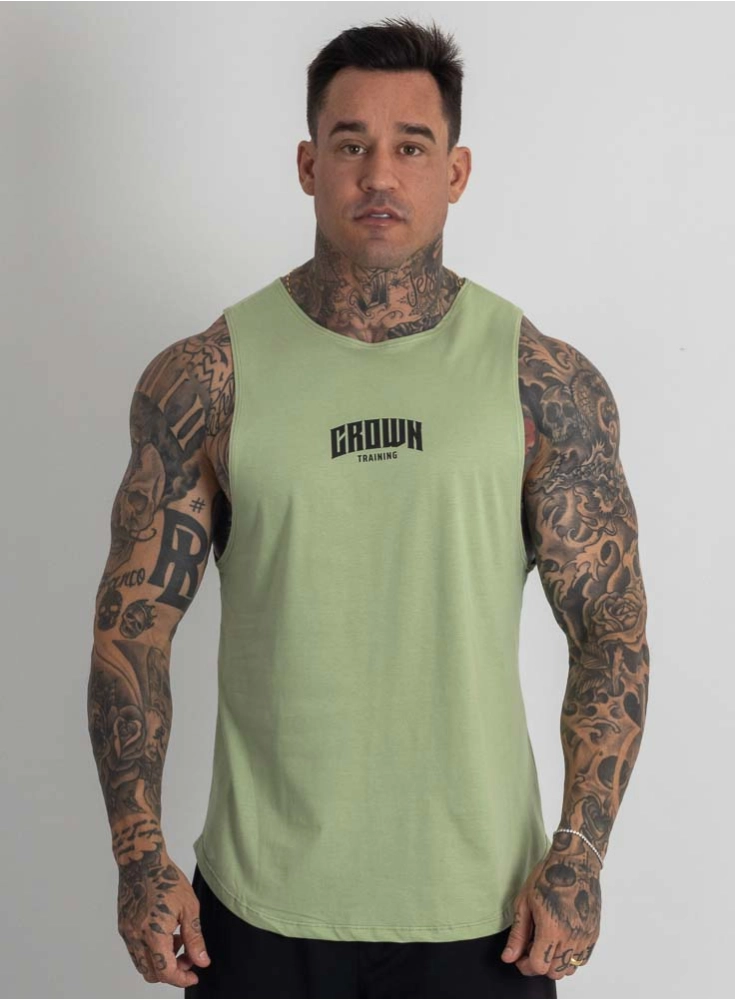 Regata Crown Tank Pace Verde Regata Crown Tank Pace Verde