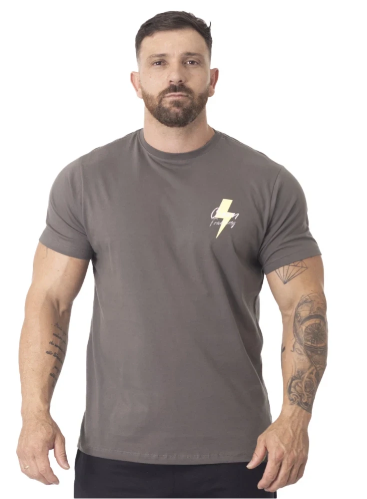 Camiseta Crown Training Raio  Grafite 