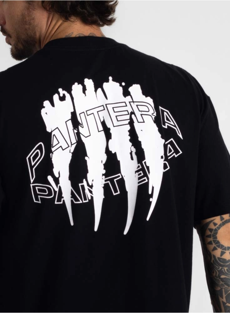 Camiseta Oversized Pantera Preta