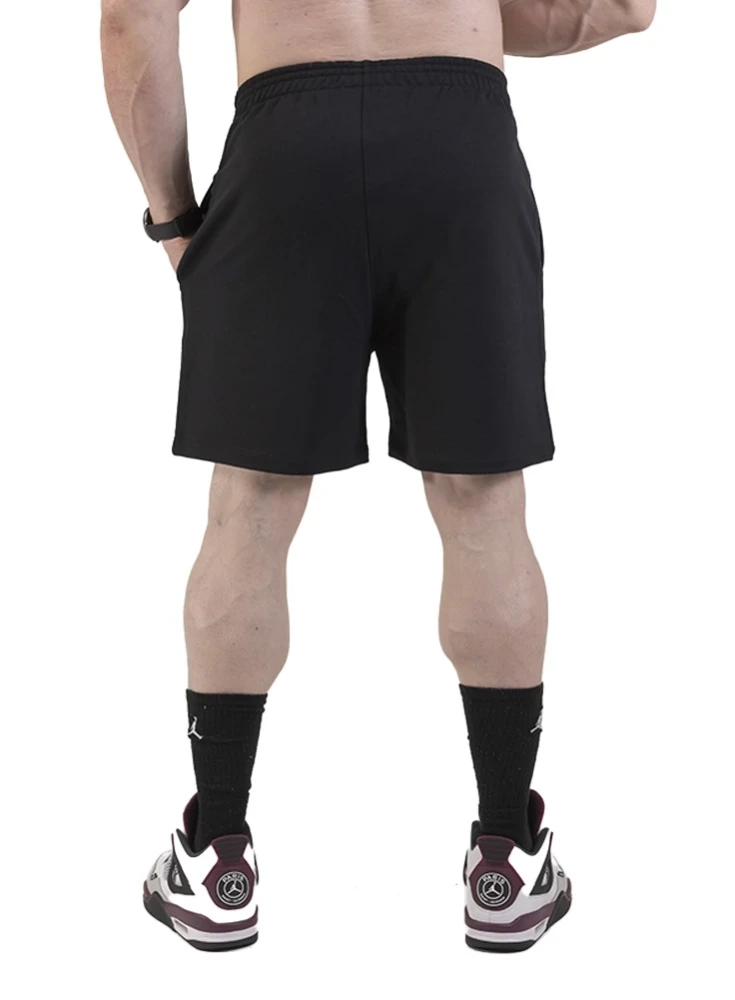 Bermuda de Moletom Crown Curta Training Black