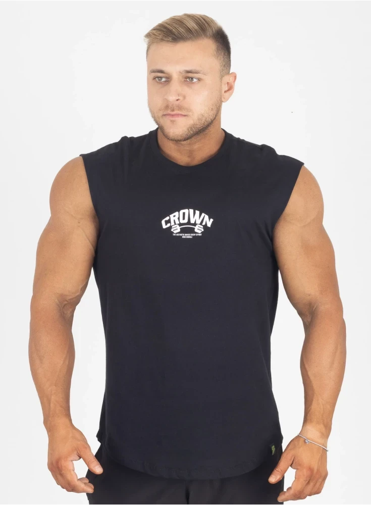 Regata Crown Japonesa Dumbbell  Preto 