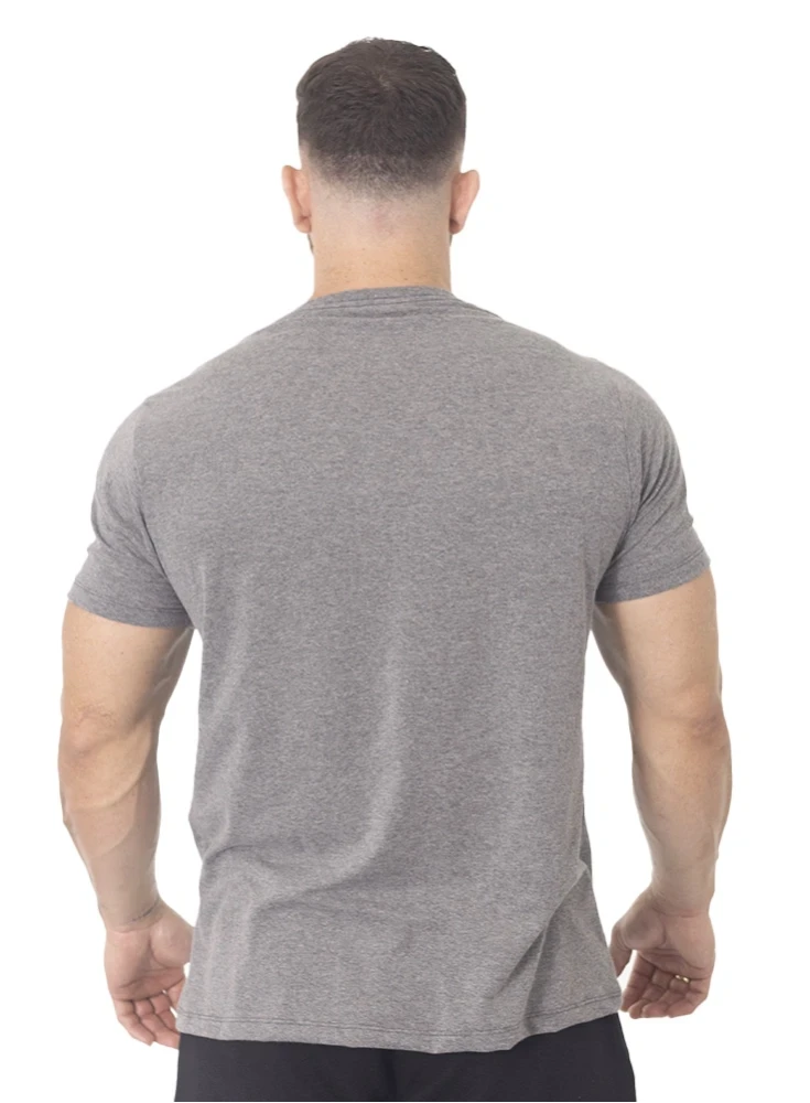 Camiseta Crown Training  Strong  Mescla Escuro 