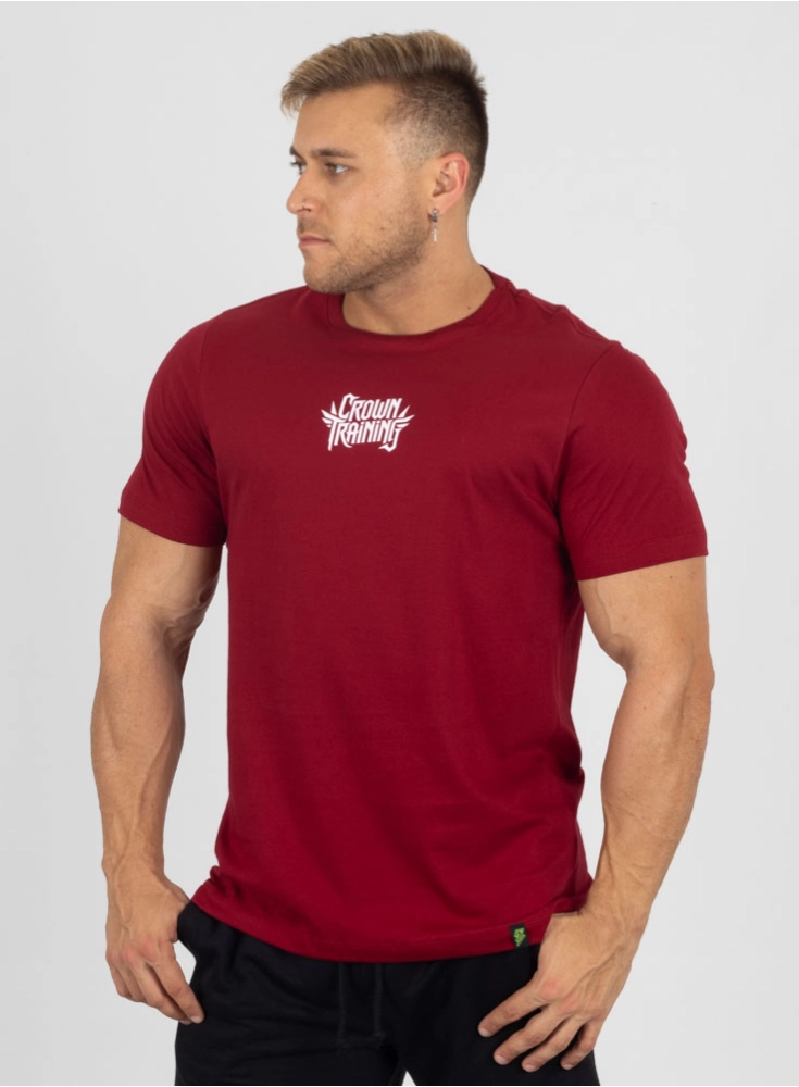 Camiseta Crown Training Legacy Bordô