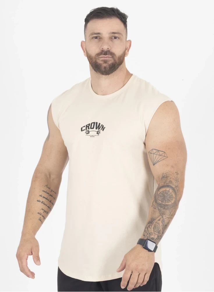Regata Crown Japonesa Dumbbell  Creme 