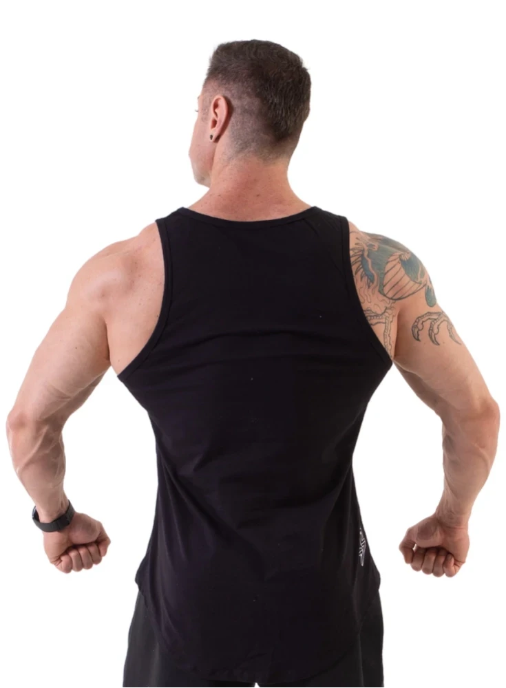 Regata Crown Training Long Preta e Mescla