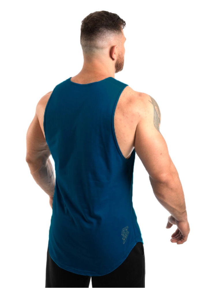 Regata Crown Tank Performance Azul Marinho