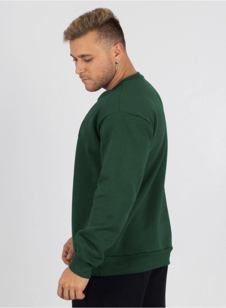 Moletom Crown OldStyle Verde Escuro