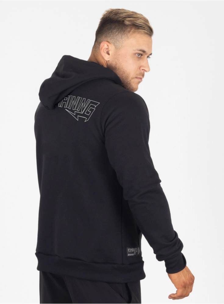 Moletom Crown Capuz Spark Preto