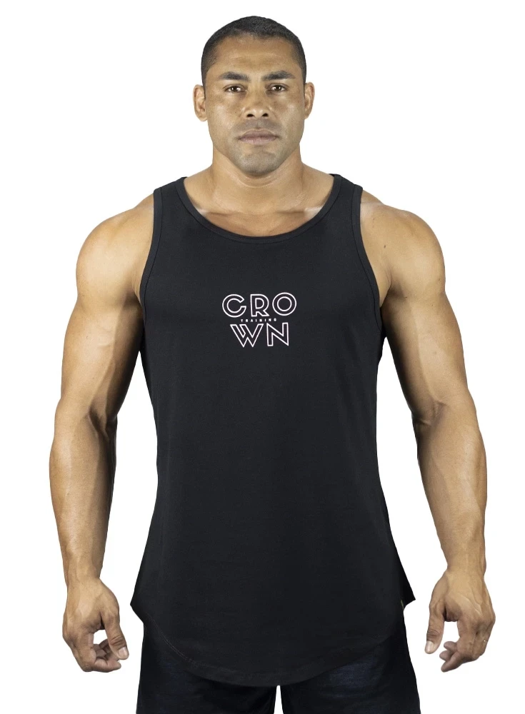 Regata Crown Training LongLine Preta Strong
