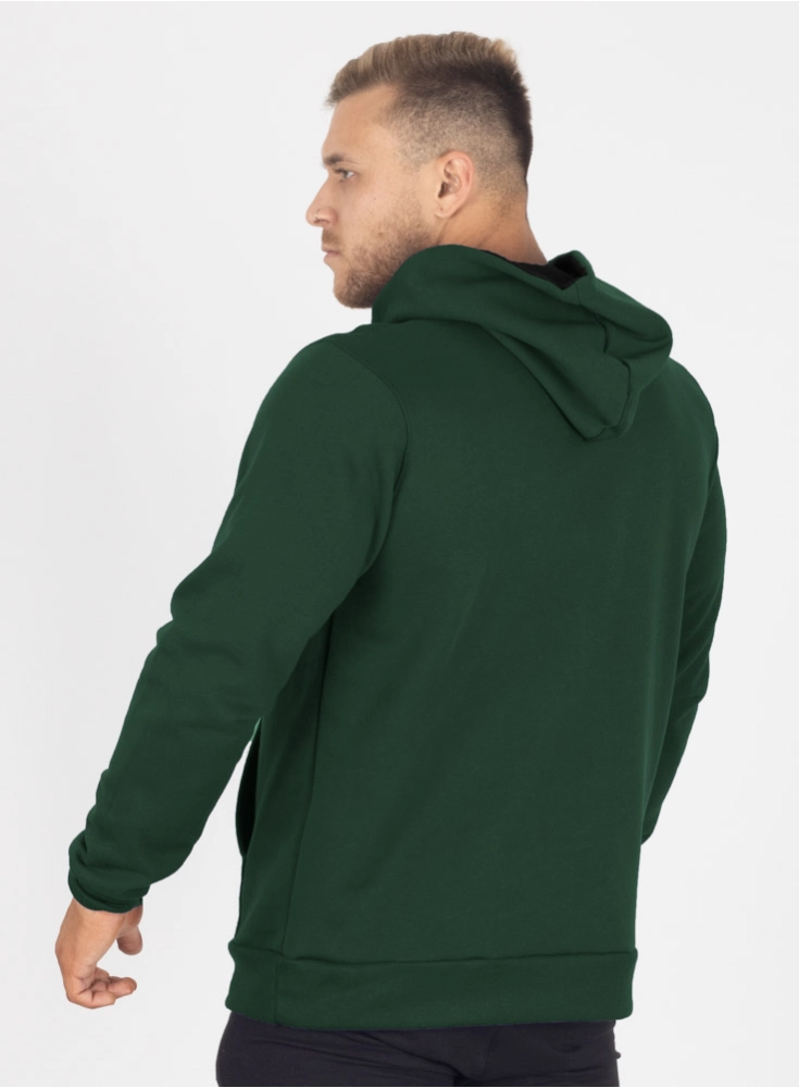 Moletom Crown Capuz Viciado Verde Escuro