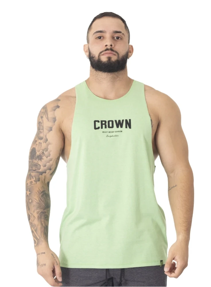 Regata Crown Corte Laser Bodybuilder  Verde 