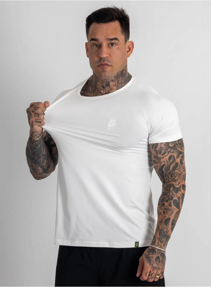Camiseta Poliamida Crown Training Branca