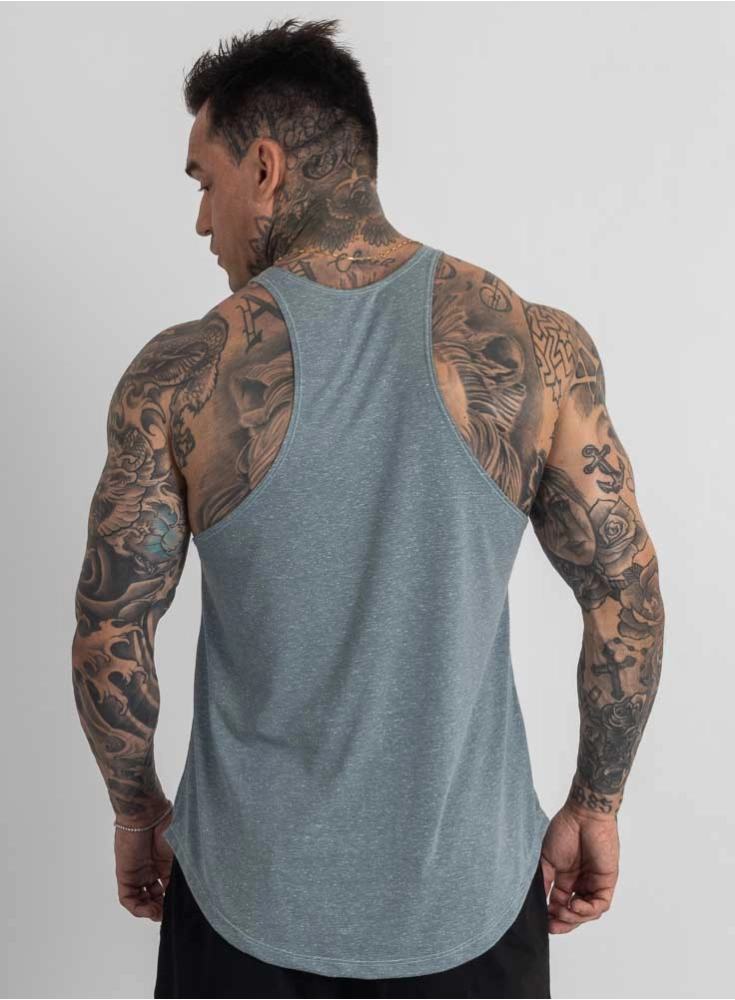 Regata Cavada Crown Beast Mescla Verde Acinzentado 