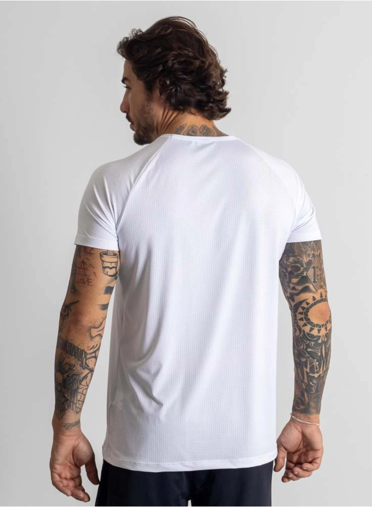 Camiseta Crown Dry Fit ice Elemental Branca